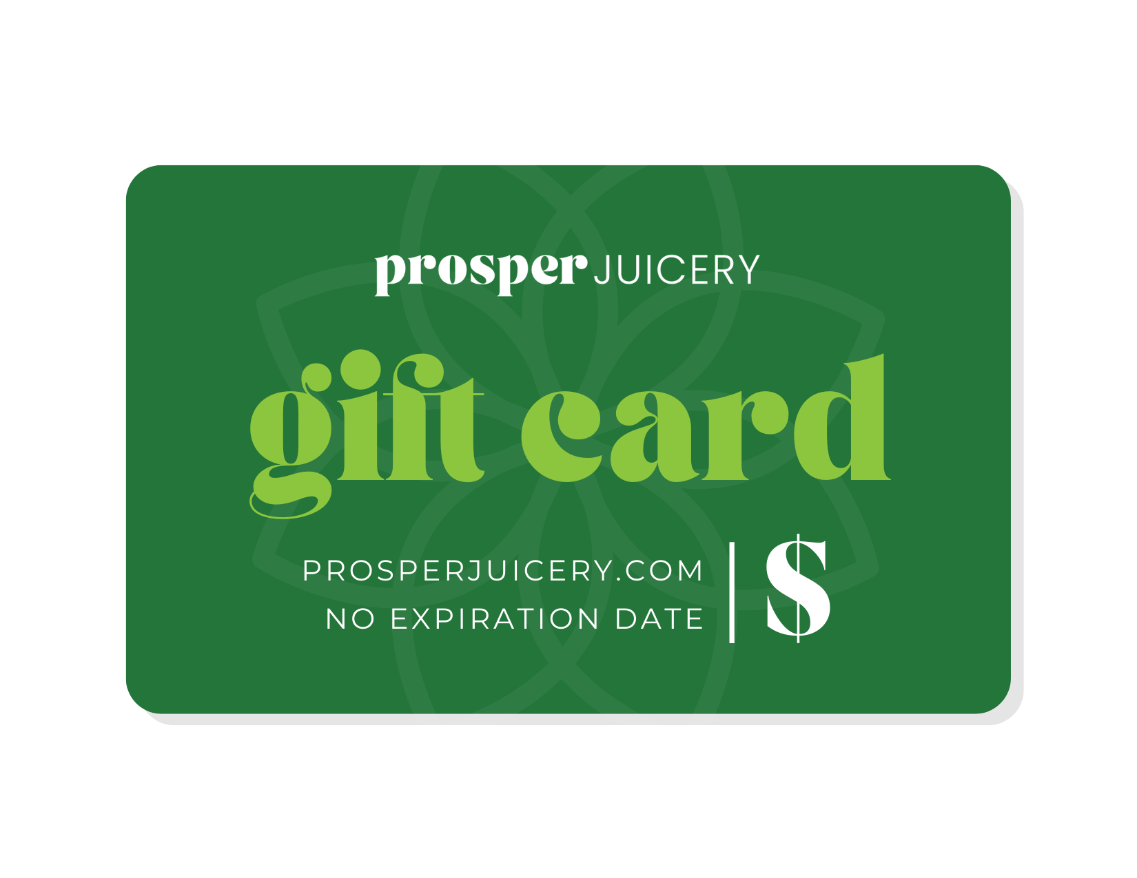 Prosper Juicery Gift Card