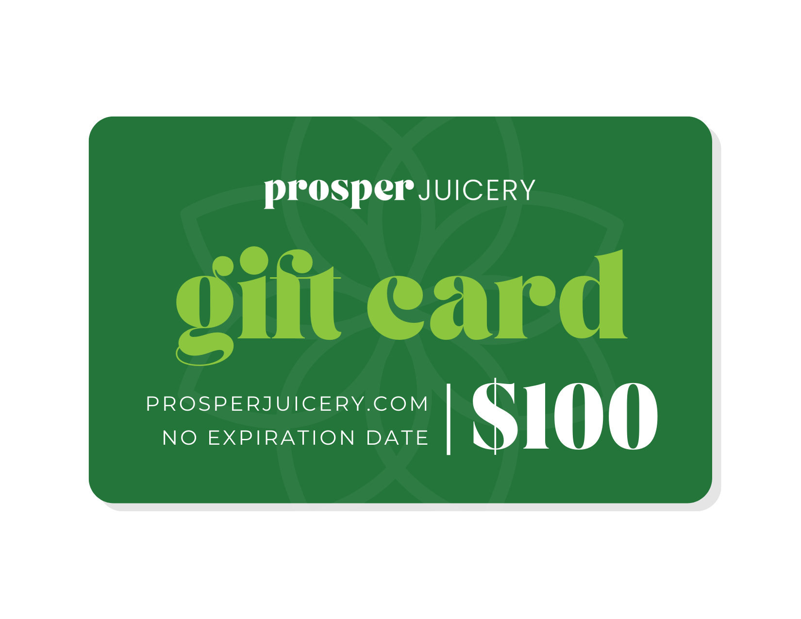 Prosper Juicery Gift Card